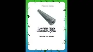 Plasa sarma zincata sudata, rola 1.5x10 metri, ochiuri 13x13 mm, grosime 0.9 mm, 241321