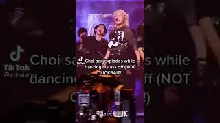 Choi San from ateez exploded on stage!!!!!!!!