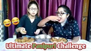ULTIMATE PANIPURI ( GOLGAPPA ) CHALLENGE || SUDHEEKA ||