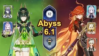 🔮 Nefer & Mavuika Premium  BREAK Spiral Abyss 12 with 1.3M DMG!! 💥 | Genshin Impact