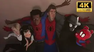 Multiverse in Animated Spider Man: Into the Spider Verse. 4K Movie Recap