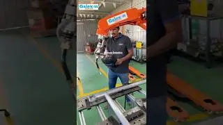 Revolutionizing MIG Aluminium Welding Robot for Scaffolding & Ladder Applications #roboticwelding