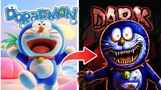 I play Doremon Horror Game☠️😱