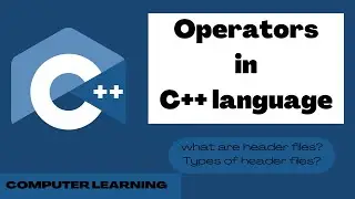 operators in c++|operators in c |operators in c programming