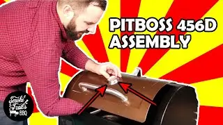 Как собрать пеллетный гриль Pit Boss 456D