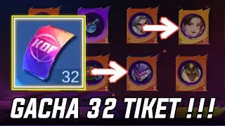 GACHA 32 TIKET HASIL NABUNG 2 FASE DI EVENT KOF BINGO PANEN SKIN MOBILE LEGENDS 2026 !