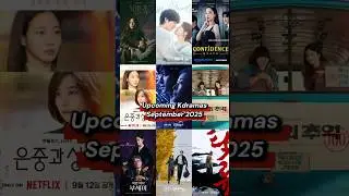 Upcoming Kdramas in September 2025 #kdrama #recomendation #koreandrama