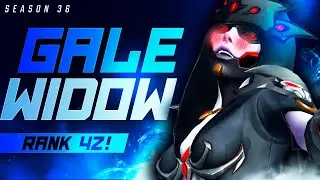 Gale Top 500 DPS Main Widow! [ Overwatch Season 36 Top 500 ]