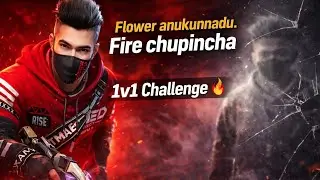 Flower Anukunnadu&hellip; Fire Chupincha 😈 | 1v1 Random Player | Dhanush Gaming | #dhanushgaming 
