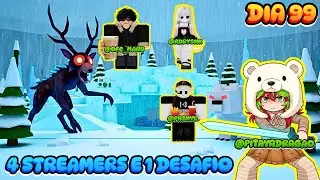 🐻🧊DESAFIO gelado: sobreviver na CAVERNA do urso polar! @Maru @PH3NYL @Adry
