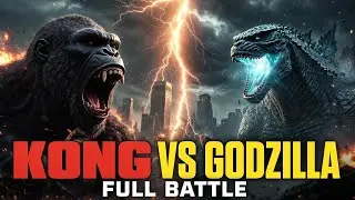 KONG VS GODZILLA Full Battle | Hollow Earth | Titan War [4K]