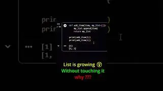 ✅ Why This Python List Keeps Growing