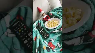Max the elf had a movie night! #elf #christmas #grinch #elfontheshelfchallenge