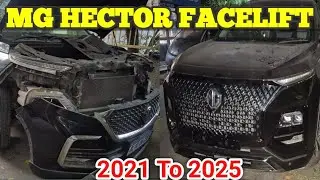 MG Hector Facelift  From  2021 To 2025 #mg #mghector 