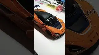 New Kyosho mini z McLaren 720 gt3 1/28th scale race car!!!