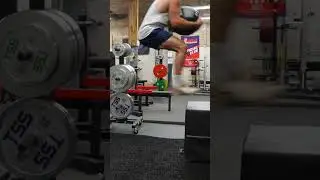 Deep seated weighted broad jump to box jump