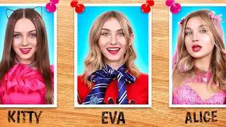 ¡Chica Nueva en un Internado de Lujo! Tipos de chicas de Crazy Casa en YouTube