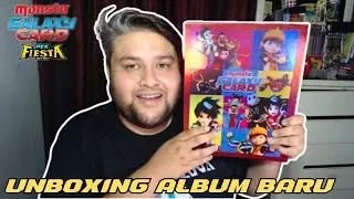 Unboxing Album Kad Monsta Galaxy Card