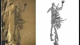 Mysterious Giant Humanoids Discovered On Ceiling of Alabama Cave, Among Largest In North America