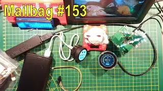 Mailbag #153: Elektronik von Elecrow China: ESP32 Rotary Encoder mit 1.28in 240x240px IPS Display