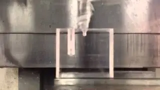 G82 and G83 center drilling and peck drilling demo