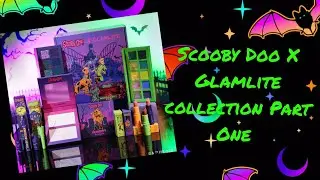 Scooby Doo X @Glamlite collection Part One #scoobydoo #glamlitecosmetics