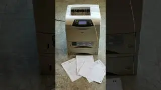 laser printer sound