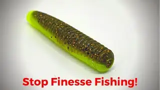 Stop Using Finesse Fishing Tactics Now!