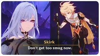 Skirk Trains Traveler in the Abyss (Cutscene) Skirk Story Quest | Genshin Impact 5.7