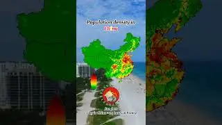 CHINA - Population Density #mapping