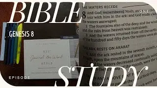 BIBLE STUDY WITH ME | Genesis 8 | God Remembers Noah | Faith & Reflection