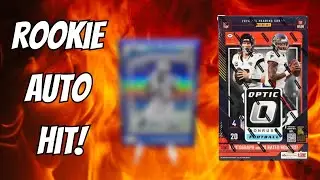 🔥 Rookie Auto Pull! 2024 Donruss Optic Football Hobby Box Break