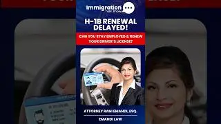 H-1B Renewal Delayed Can You Stay Employed and Renew Your Driver's License