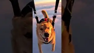My Dog&rsquo;s First Skydive Over Mount Fuji 😱🐶🗻
