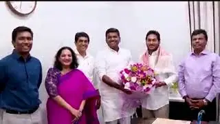 G20 summit , my artwork was presented to the former CM Jagan Mohan Reddy by a minister.