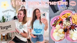 WEEKLY VLOG | TARGET HAUL - KIDS CHRISTMAS PJS - MOVIE NIGHT | SELF CARE + COLES GROCERY HAUL