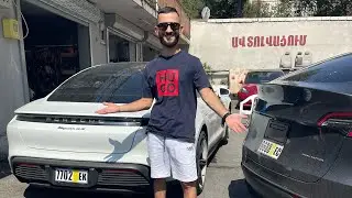 Обзор на Porsche Taycan 4S с аукциона Copart