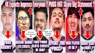 HORAA ShowDown PMNC 2 Slots😍? PMCC MGT Reply on Slot Sale? Bipul Behind PMCC? 4K Esports😮? T2kRulz ?