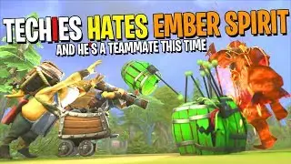 Techies Hates Ember Spirit - DotA 2