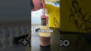 Shake mais famoso da Bahia: Shake Caixote #bahia #salvador #comidaderua #praia