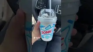 OREO BLAST VS OREO MCFLURRY???? #icecream #mcdonalds #sonic #reels #shorts