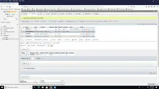 Create a Database and Table in PhpMyAdmin