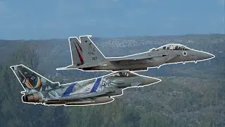 Historic: Israeli and German Aircraft Fly Over Jerusalem