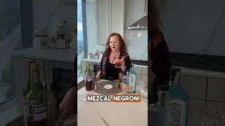 Must Try Negroni Cocktail - with Mezcal! 🍹