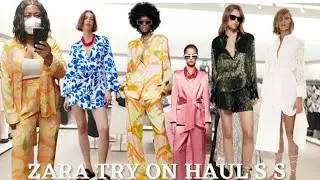 ZARA TRY ON HAUL NEW IN SPRING SUMMER 2022 #ZARA #HAUL