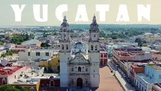 YUCAT&Aacute;N PENINSULA FROM ABOVE (4k drone footage from Mexico)