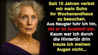 Ich fuhr heimlich zum Landhaus meines Sohnes – als ich durch die Hintertür ging, war ich schocki