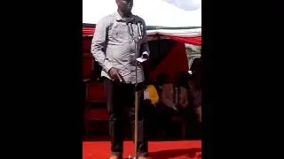 William Rutto breathes fire in Baringo during the Goat Auction 2015