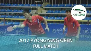 2017 Pyongyang Open: HWANG Chung Nam/RI Kwang Myong vs KIM Jin Su/RO Kwang Jin (1/4)