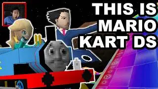 The Cursed Mario Kart DS ROM Hack ONLINE | ft. @MayroSMM